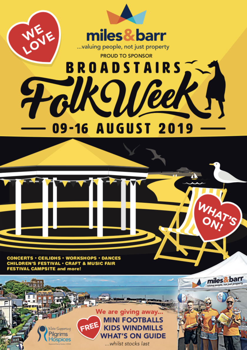 Broadstairs Folk Week 2019 Front