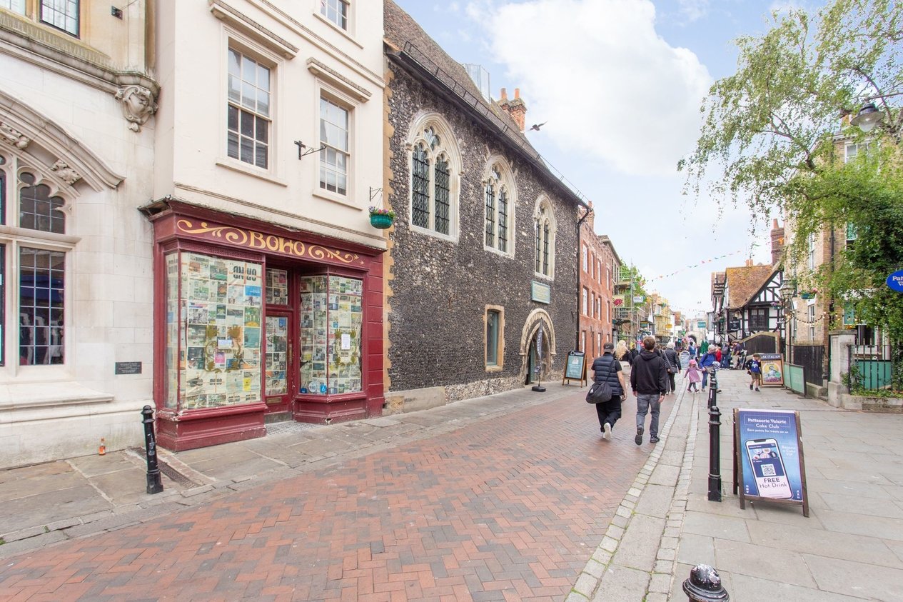 Properties Let Agreed in High Street  Canterbury
