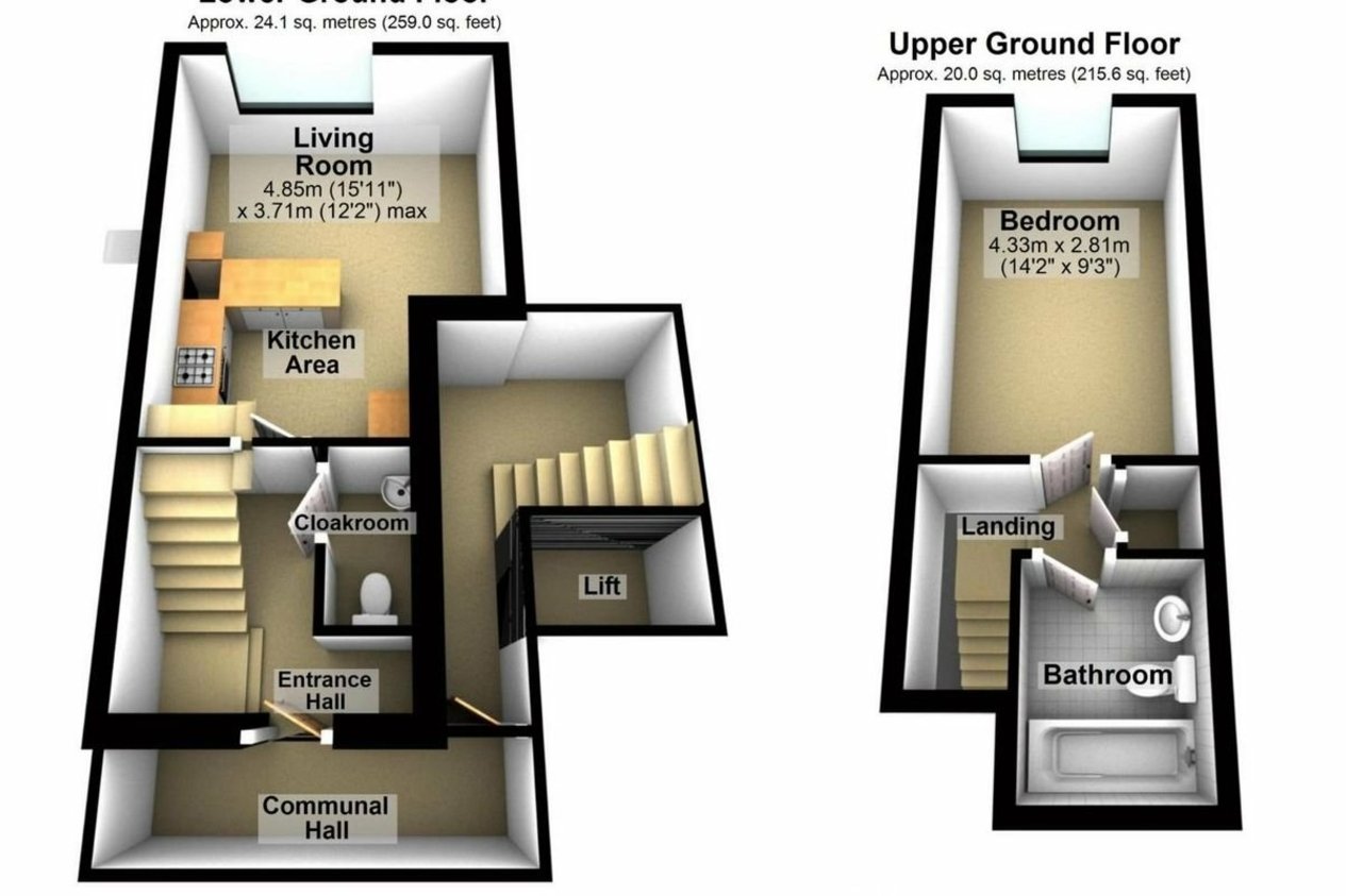 Properties To Let in The Barges Tower Parade