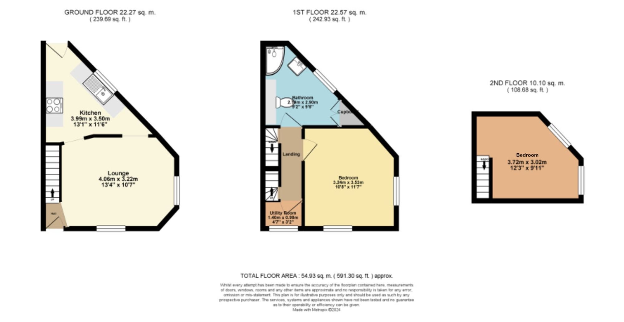 House Terraced for sale in Pavilion Road,Folkestone Miles & Barr